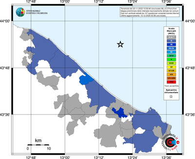 Mappa MCS - territori comuni