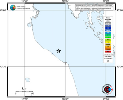 Mappa MCS - territori località