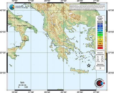 Mappa EMS - località