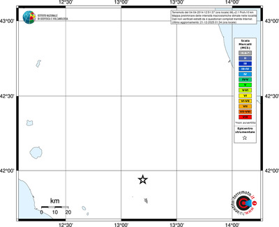Mappa MCS - territori località
