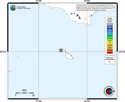 Mappa MCS - territori località