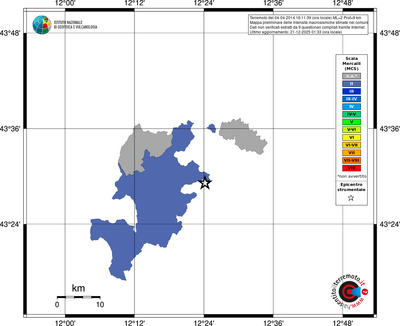 Mappa MCS - territori comuni