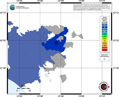Mappa MCS - territori comuni