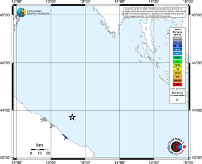 Mappa EMS - territori località