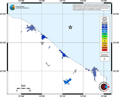 Mappa MCS - territori località