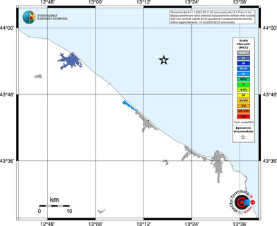 Mappa MCS - territori località