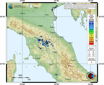 Mappa EMS - comuni