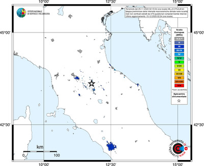 Mappa EMS - territori località