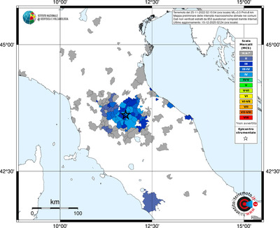 Mappa MCS - territori comuni