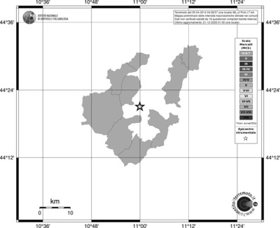 Mappa MCS - territori comuni