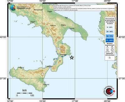 Mappa comuni con almeno 3 questionari