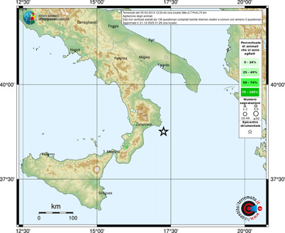Mappa comuni con almeno 3 questionari