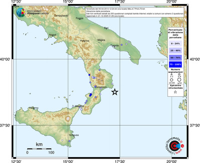 Mappa comuni con almeno 3 questionari