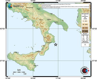 Mappa comuni con almeno 3 questionari