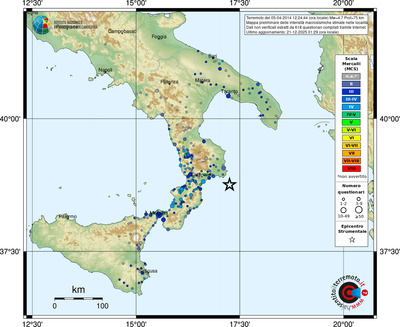 Mappa MCS - località