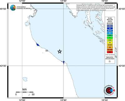 Mappa MCS - territori località