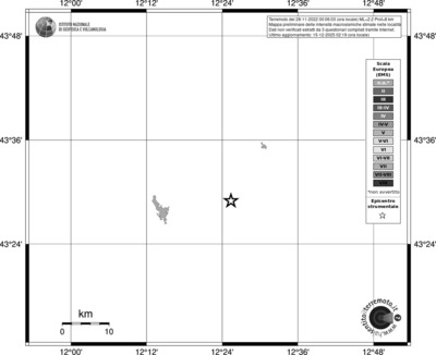 Mappa EMS - territori località