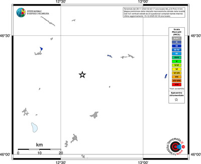 Mappa MCS - territori località
