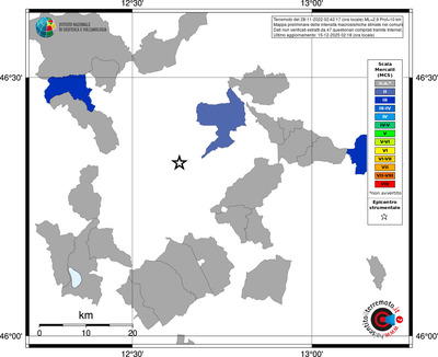 Mappa MCS - territori comuni