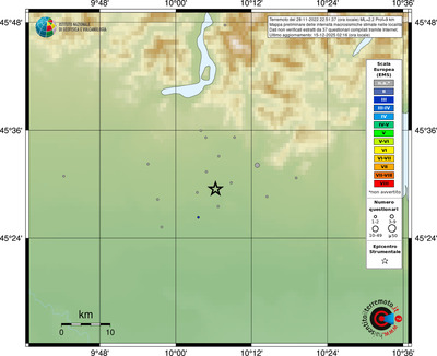 Mappa EMS - località