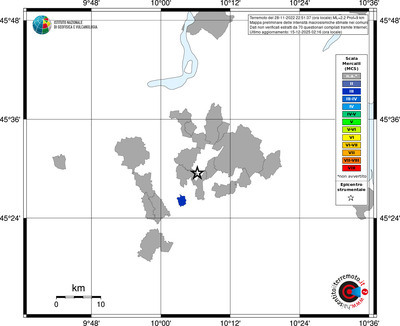 Mappa MCS - territori comuni