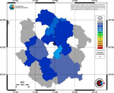 Mappa MCS - territori comuni