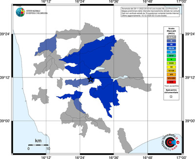Mappa MCS - territori comuni
