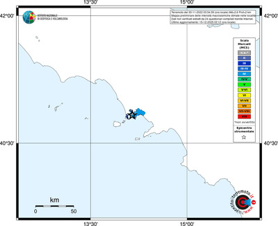 Mappa MCS - territori località