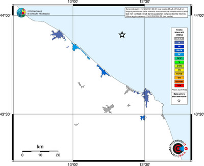 Mappa MCS - territori località