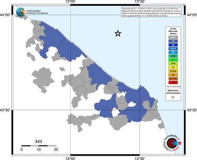 Mappa MCS - territori comuni