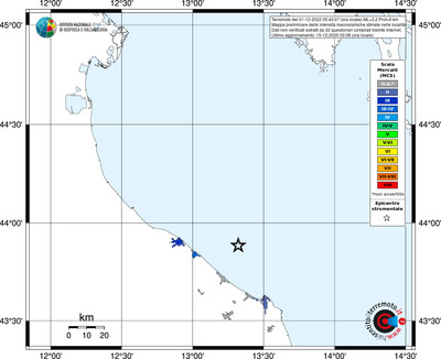 Mappa MCS - territori località