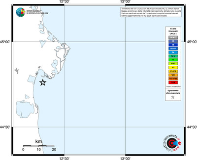 Mappa MCS - territori località