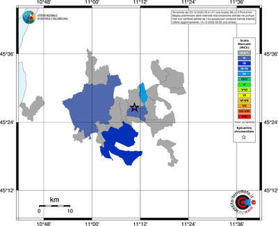 Mappa MCS - territori comuni