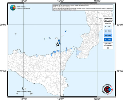 Mappa territorio comunale con almeno 3 questionari