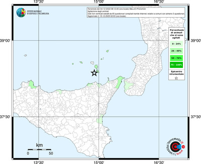 Mappa territorio comunale con almeno 3 questionari