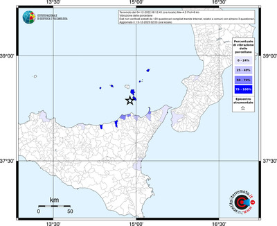 Mappa territorio comunale con almeno 3 questionari