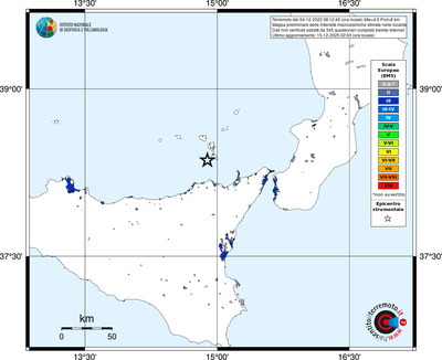 Mappa EMS - territori località