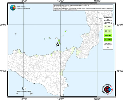 Mappa territorio comunale con almeno 3 questionari