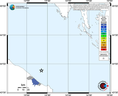 Mappa MCS - territori comuni