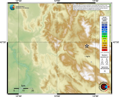 Mappa EMS - località