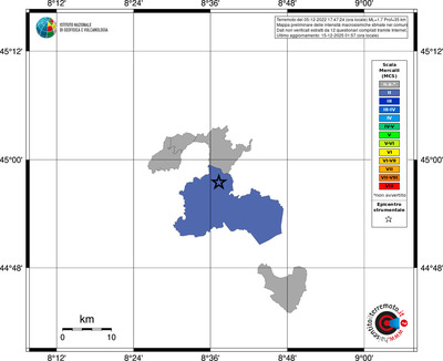 Mappa MCS - territori comuni