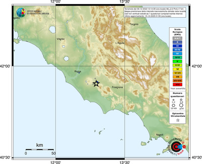 Mappa EMS - località