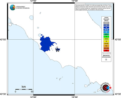 Mappa MCS - territori comuni