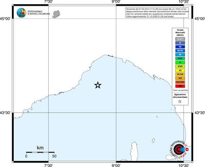Mappa MCS - territori località