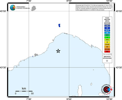 Mappa MCS - territori comuni