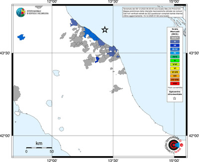 Mappa MCS - territori comuni
