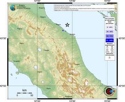 Mappa comuni con almeno 3 questionari
