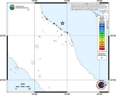 Mappa MCS - territori località