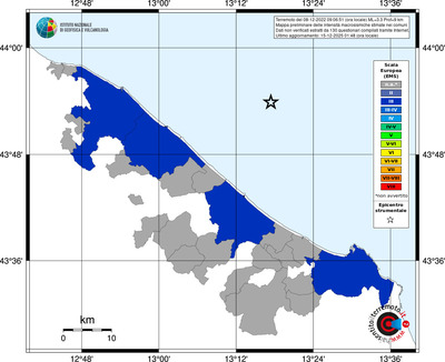 Mappa EMS - territori comuni