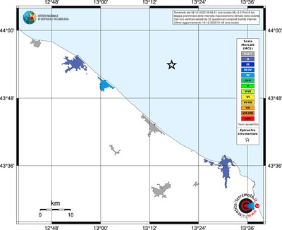 Mappa MCS - territori località